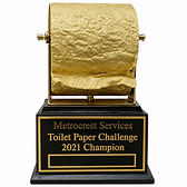 Golden Toilet Paper Challenge Award