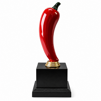 Pepper on marble base (51157GS, black marble extra)