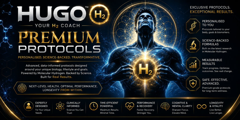 HUGO Premium Protocols — Personalised. Science-backed. Transformative.