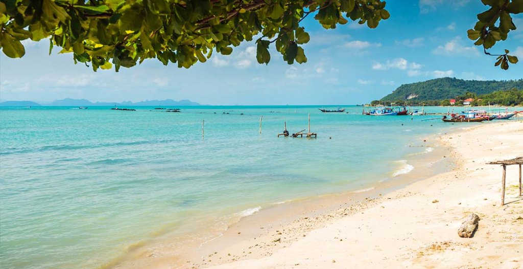 Thong Krut beach at The Beach Samui, Koh Samui