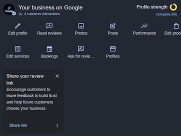 Local SEO project screenshot