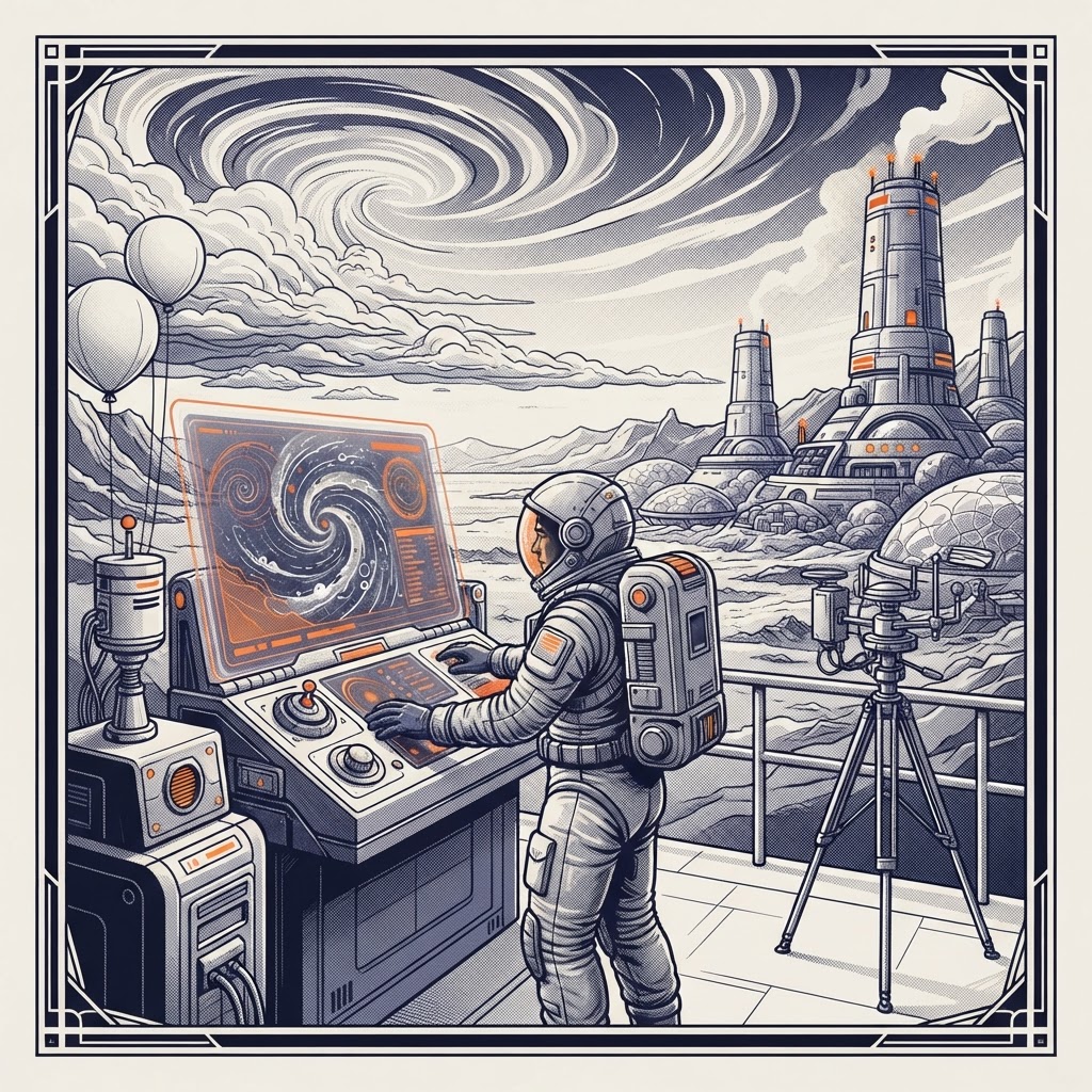 Field plate — Alien Weather Modeler, Project Verdant, Ross 128 b