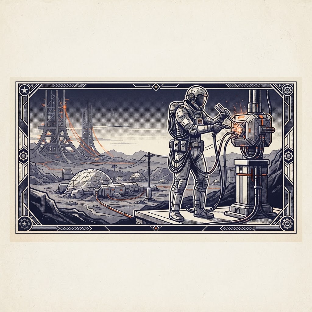 Field plate — Fusion Microgrid Engineer, Pathfinder Depot, Gliese Sector
