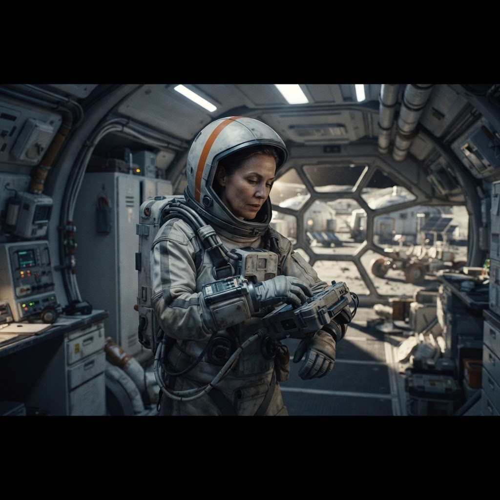 Field plate — Director of Conjunction Class Medical and Surgical Operations, Far Side Array, Luna