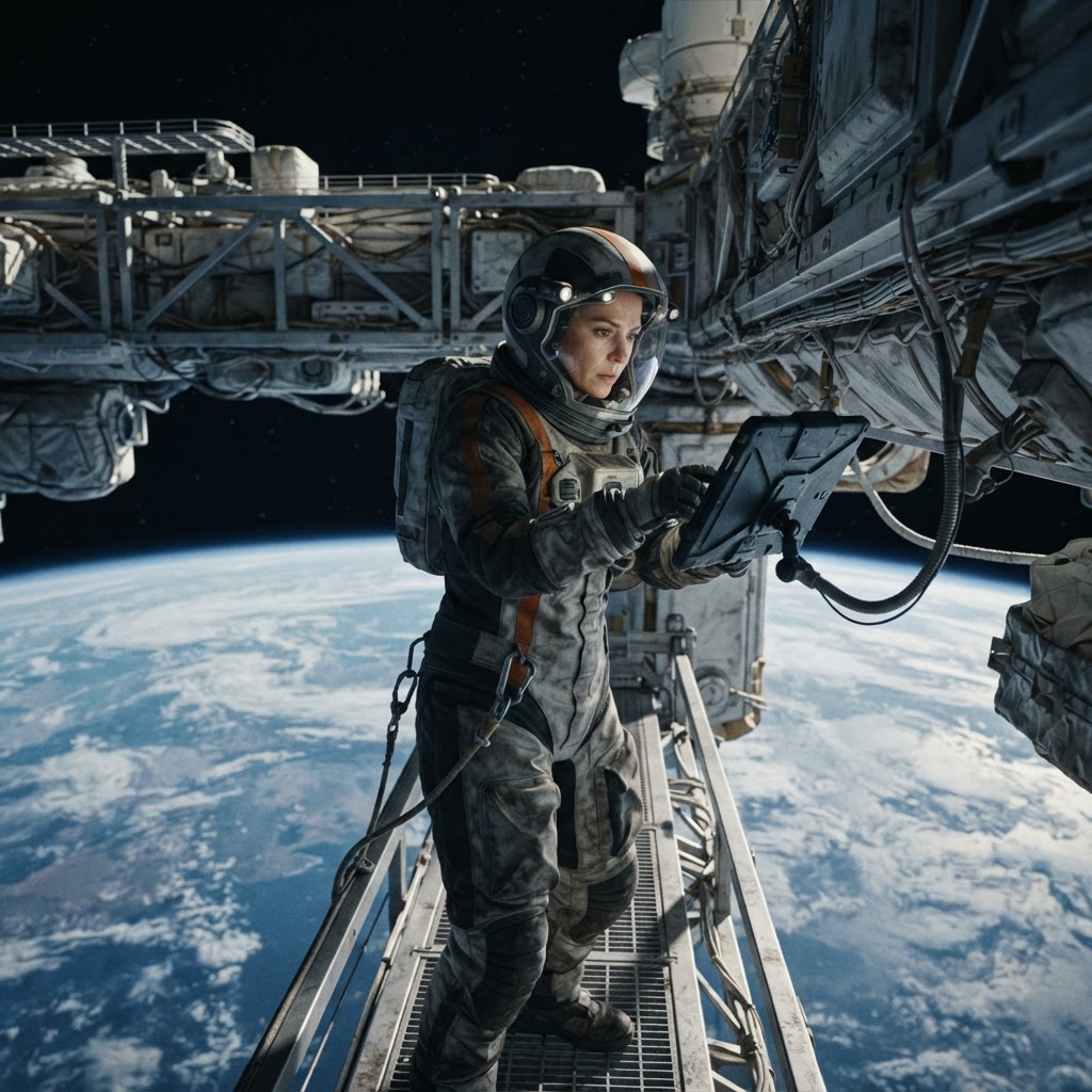 Field plate — Director of Cohort 7 Jurisprudence and Orbital Compliance, Gateway Ring, Lunar Orbit