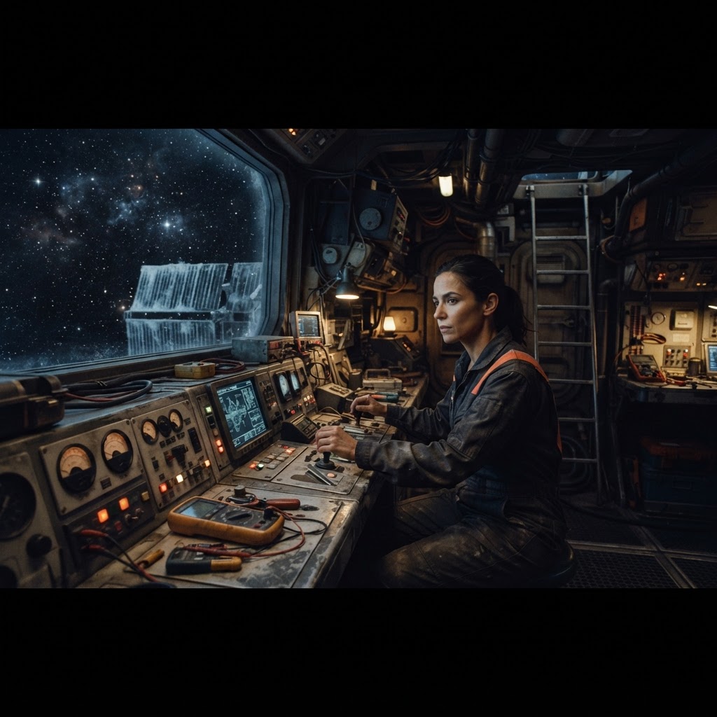 Field plate — Chief Night Cycle Surveyor, Callisto Deep Habitat