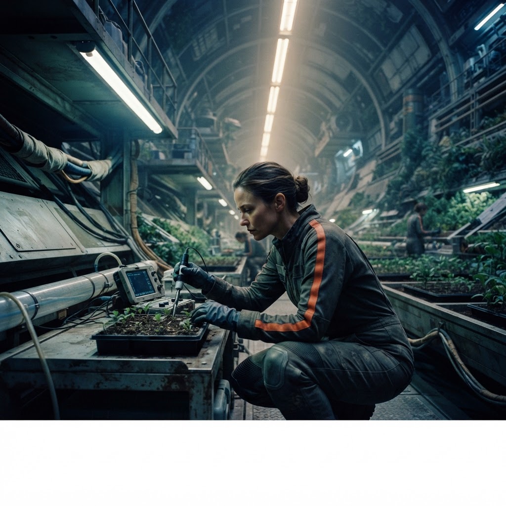 Field plate — Senior Exoplanetary Ecologist, GSV Long Now, Centauri Heading