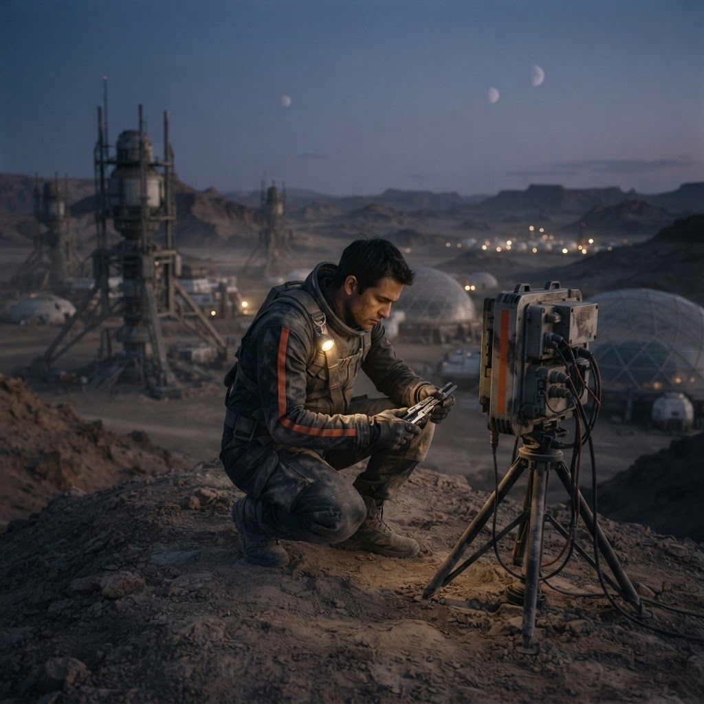 Field plate — Conjunction Class Perimeter Security Technician, Proxima Centauri b Advance Mission