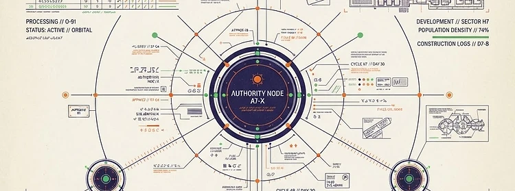 Systems map connecting careers, builders, and living worlds