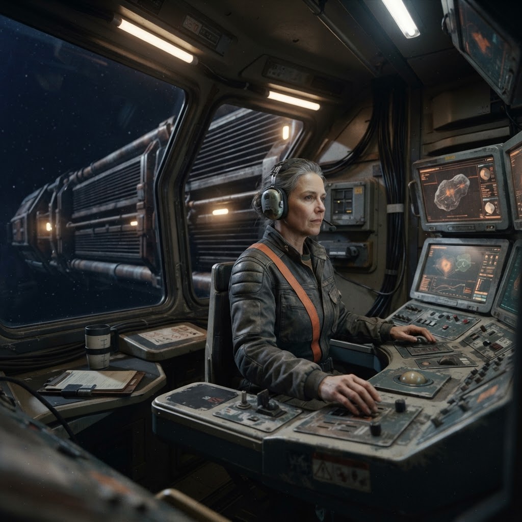 Field plate — Chief Asteroid Lithosphere Extraction Overseer, Psyche Metals Platform