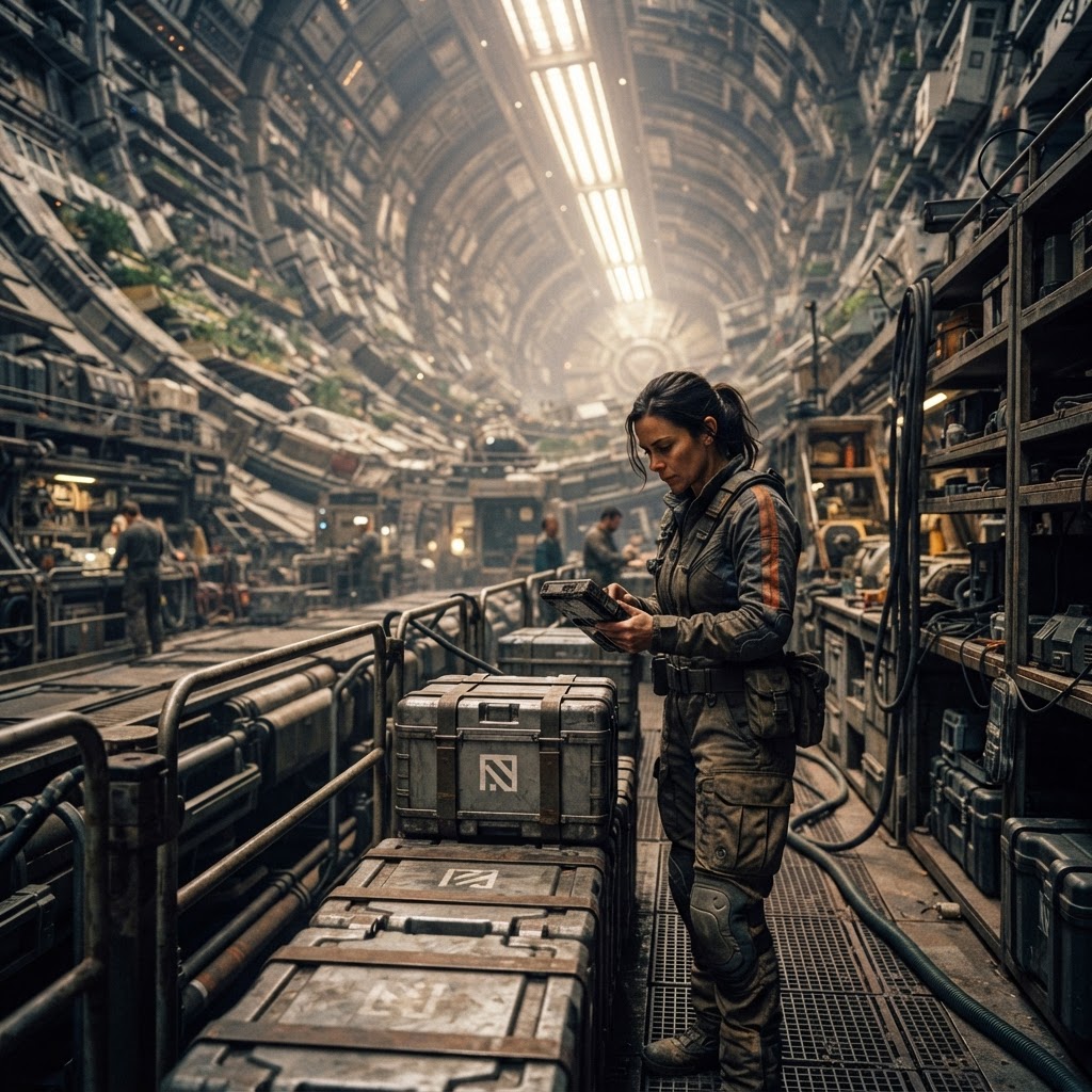 Field plate — First 500 Cargo Logistics Specialist, OWV Covenant, Outbound