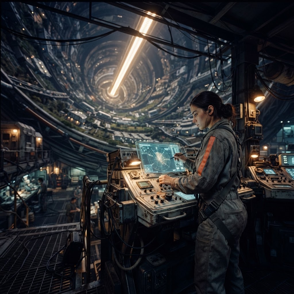 Field plate — Apprentice Bridge Watchman, Inertial Navigation, GSV Long Now, Centauri Heading