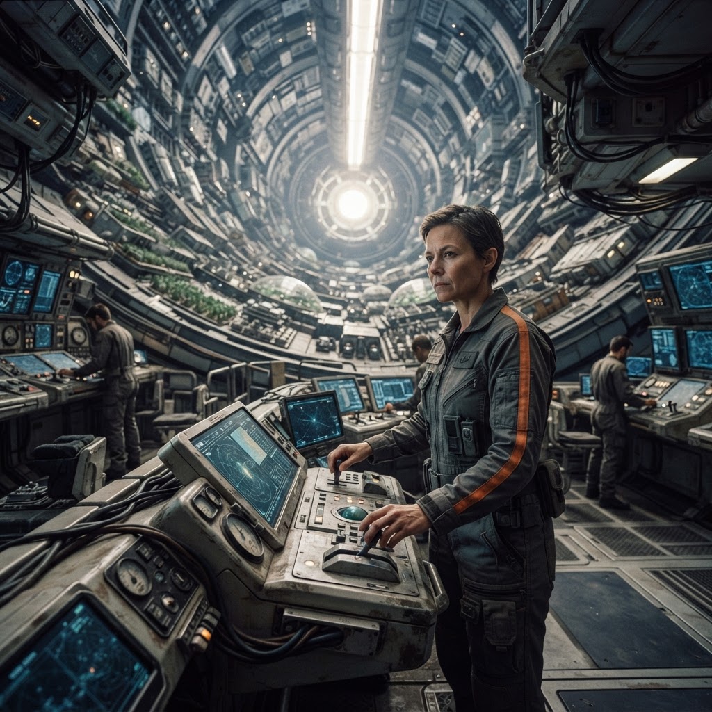 Field plate — Director of Interstellar Navigation and Transit Logistics, OWV Covenant, Outbound