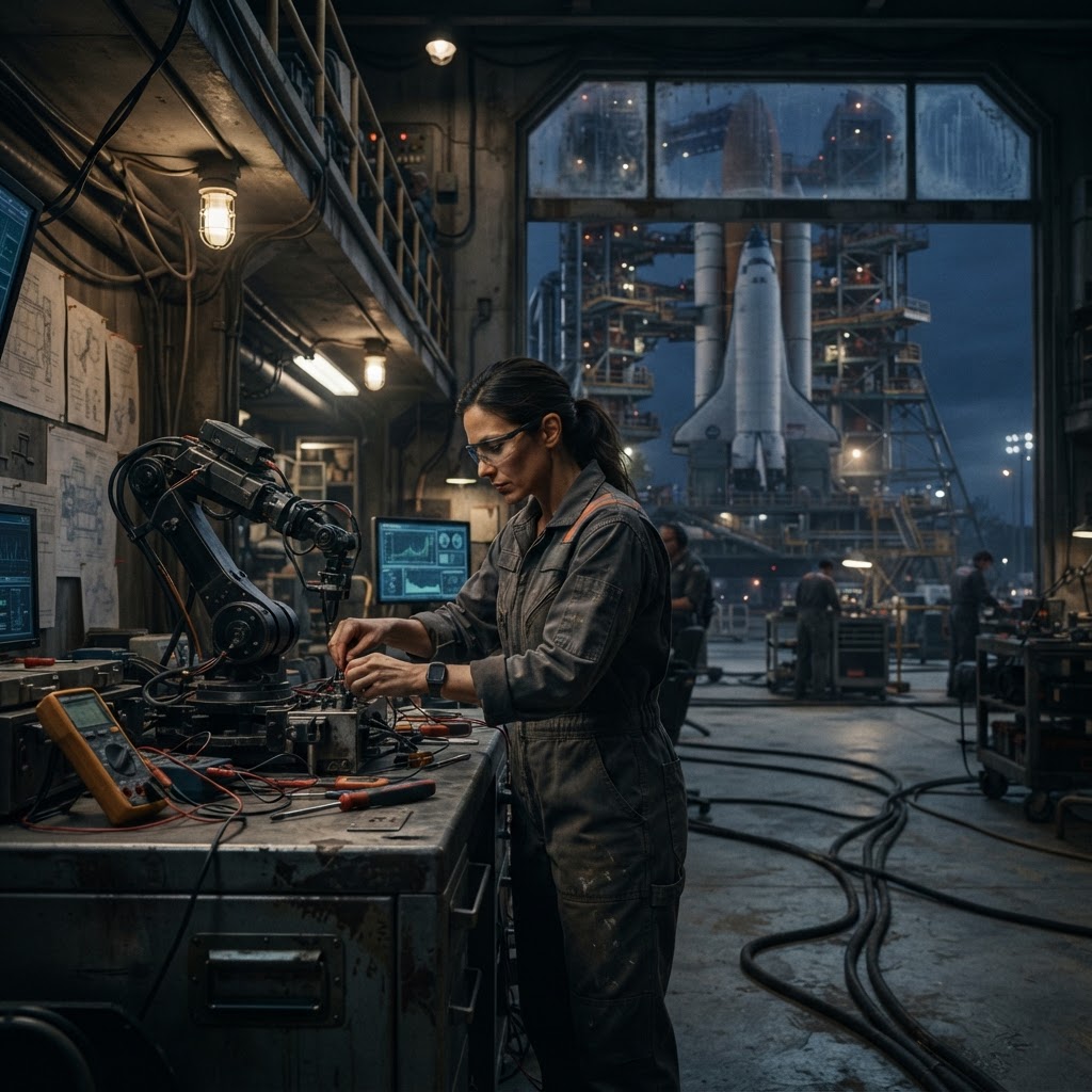 Field plate — Senior Robotics Systems Engineer, Cohort 7, Earth, distributed