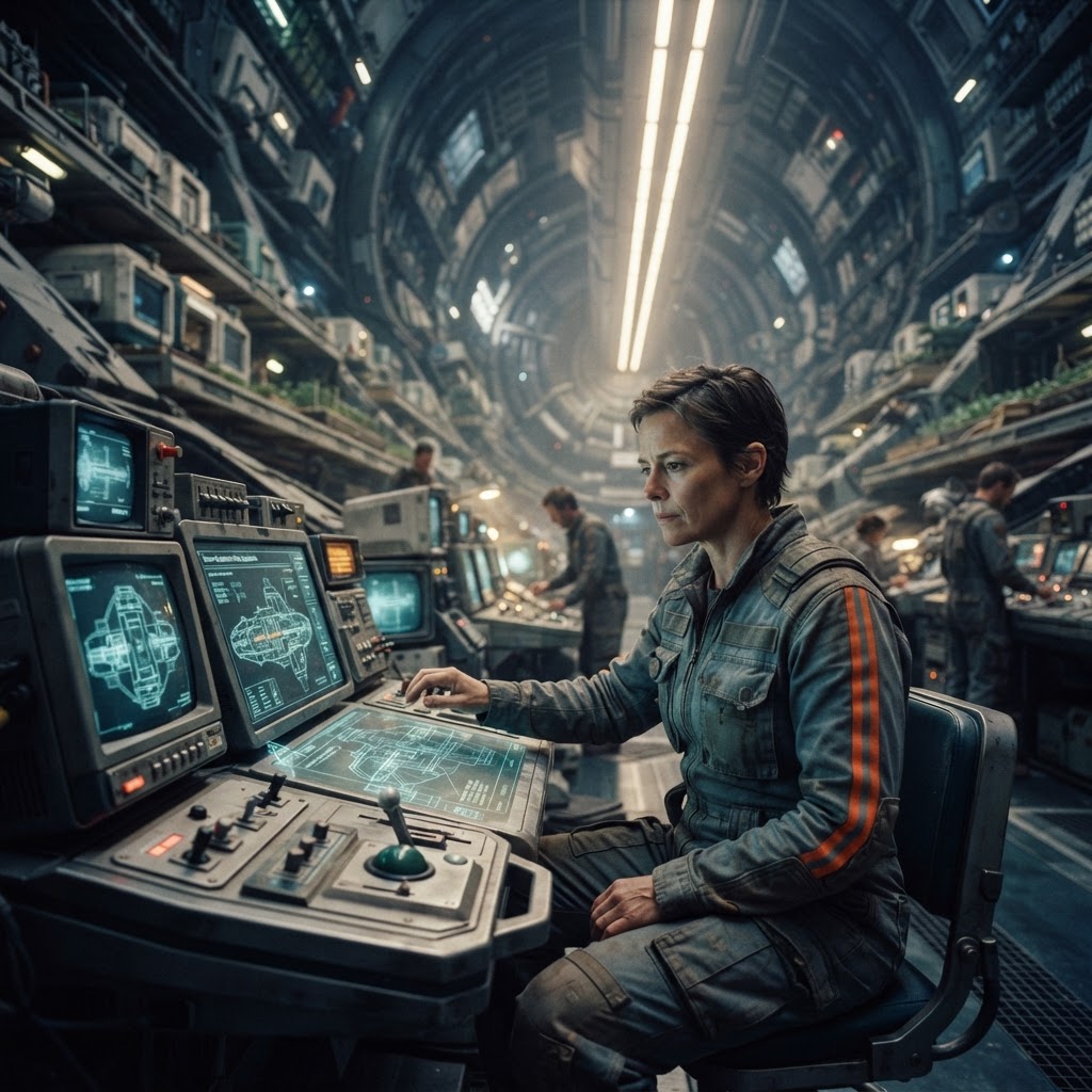 Field plate — Senior Conjunction Class Adjudicator, GSV Long Now, Centauri Heading
