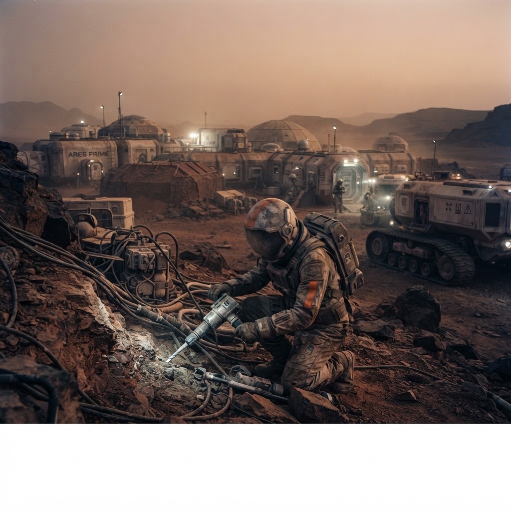 Field plate — First 500 Senior Resource Extraction Specialist, Elysium Settlement, Mars