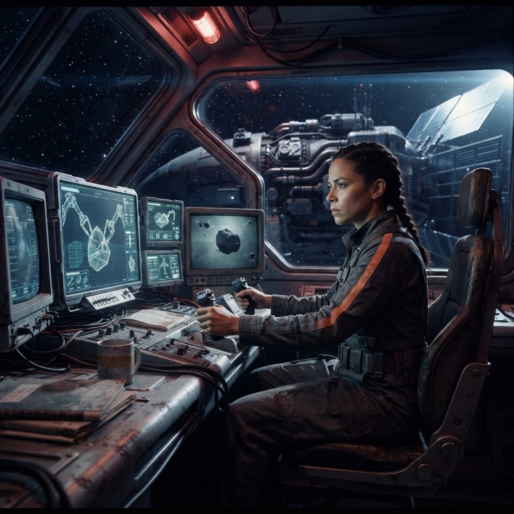 Field plate — Ceres Ore Extraction Teleoperator Technician, Ceres Mining Complex