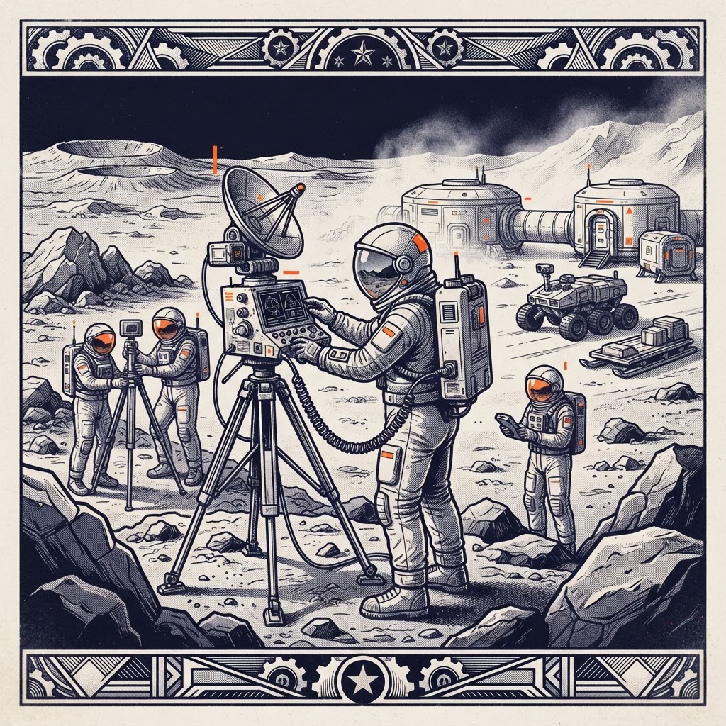 Field plate — Mars Search and Rescue Team Leader, Elysium Settlement, Mars