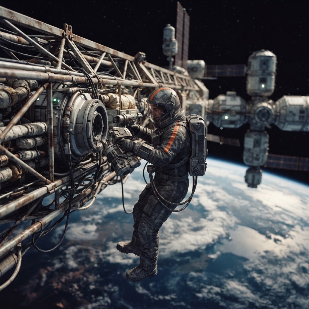 Field plate — Chief Rapid Response Terraforming Engineer, L5 O'Neill Cylinder Meridian