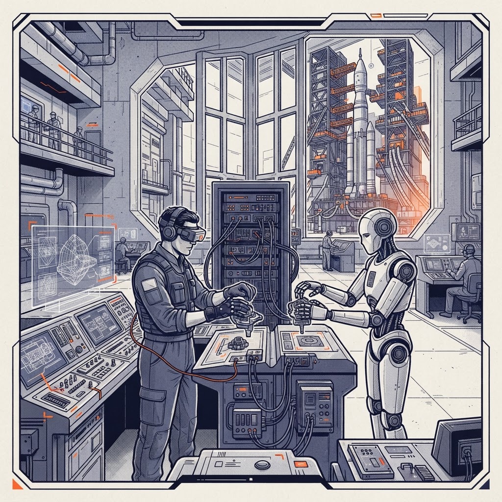 Field plate — Robot Trainer, Imitation Learning, Capture Facility, Earth