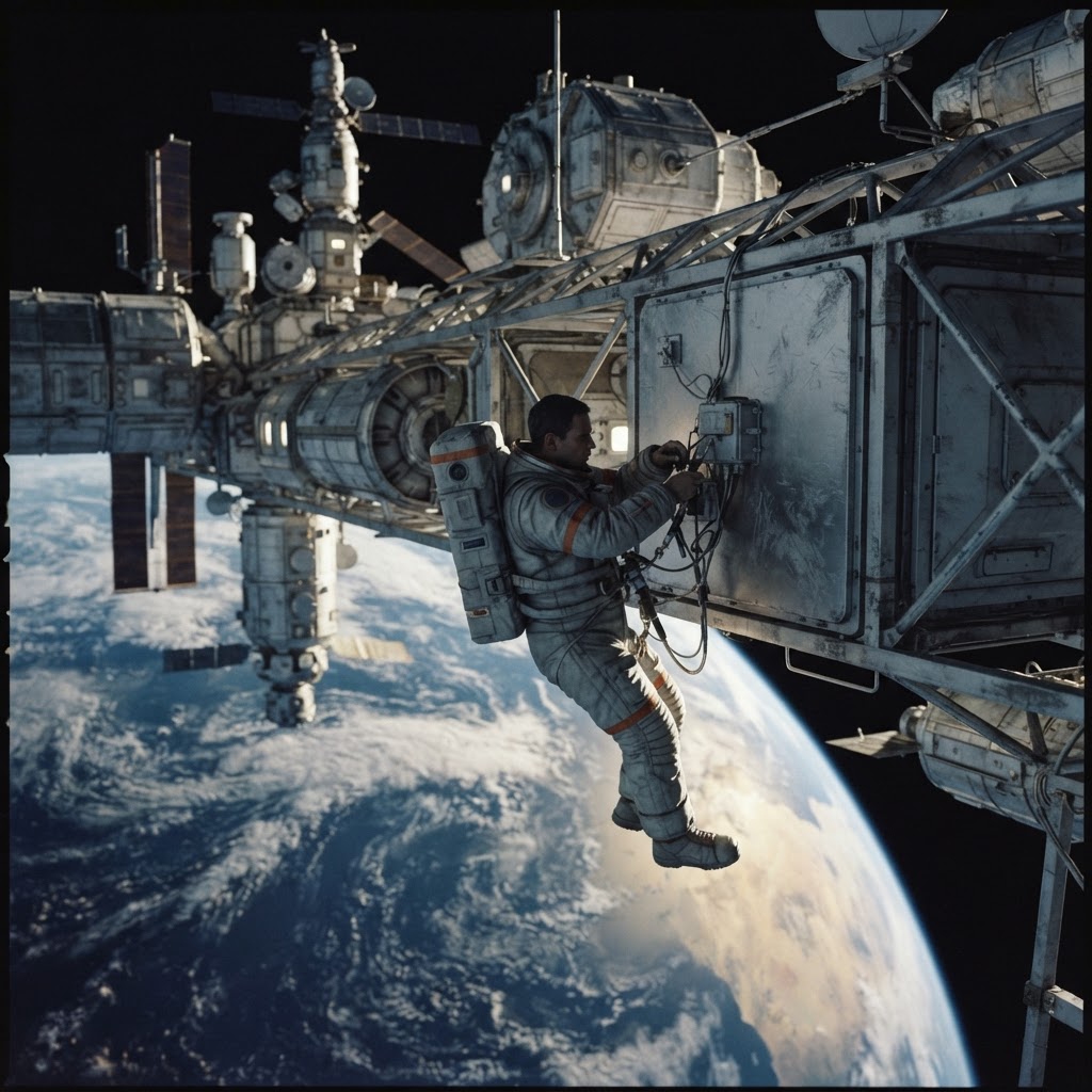 Field plate — First 500 Cultural Integration Technician, Gateway Ring, Lunar Orbit
