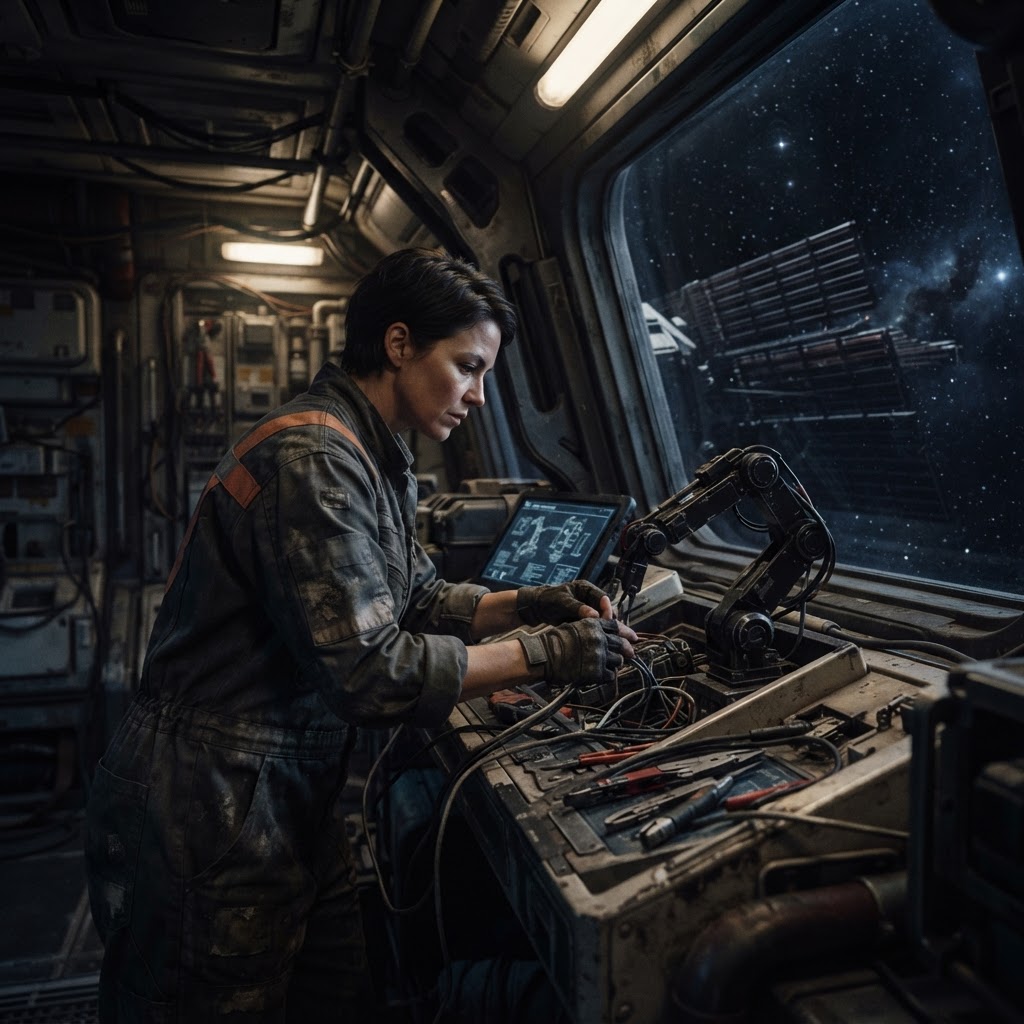 Field plate — Callisto Robotics Maintenance Technician Senior, Callisto Deep Habitat