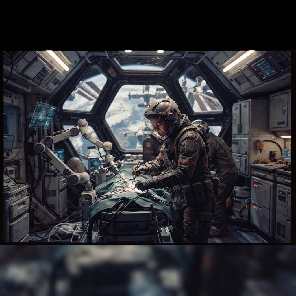 Field plate — Senior Surgical Specialist, Cohort 7, Gateway Ring, Lunar Orbit