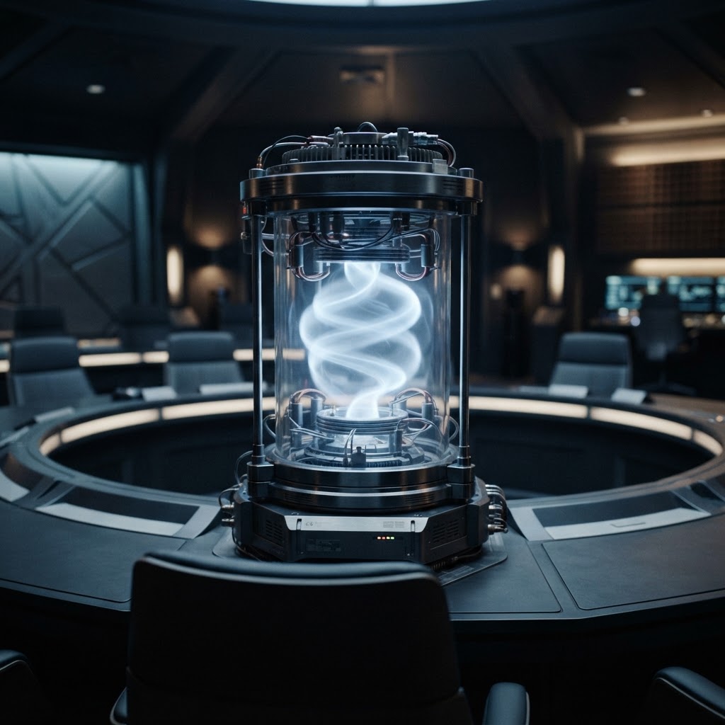 Official Council portrait of Elyon Kair, Delegate-Prototype and Containment Apparatus