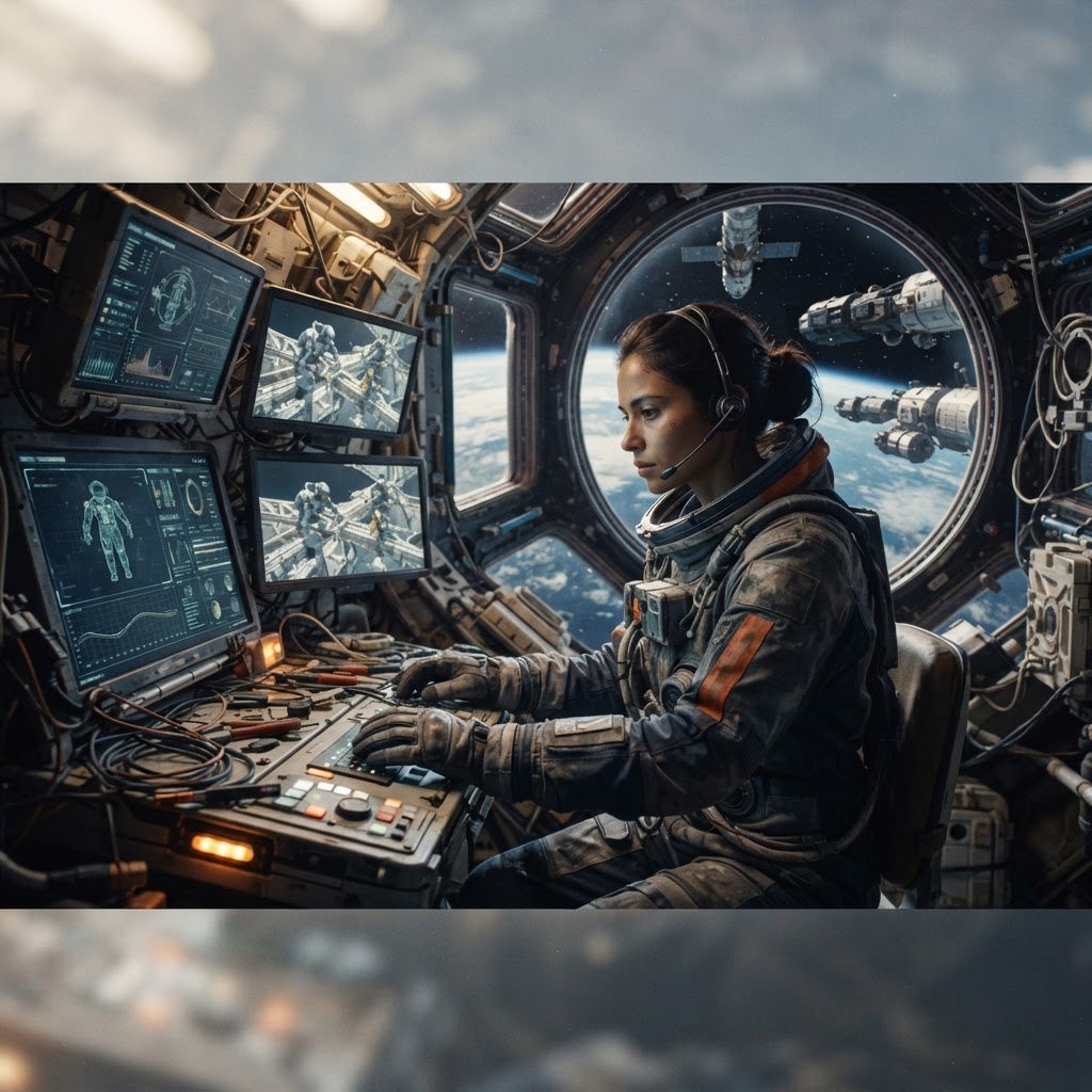 Field plate — Rapid Response Robot Oversight Specialist, Gateway Ring, Lunar Orbit