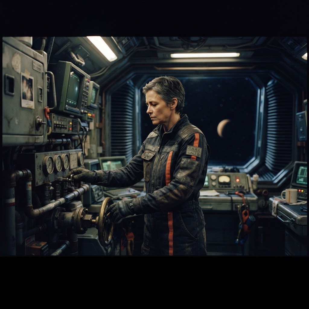 Field plate — Chief Warden of Titan Habitational Hearth, Titan Hydrocarbon Works