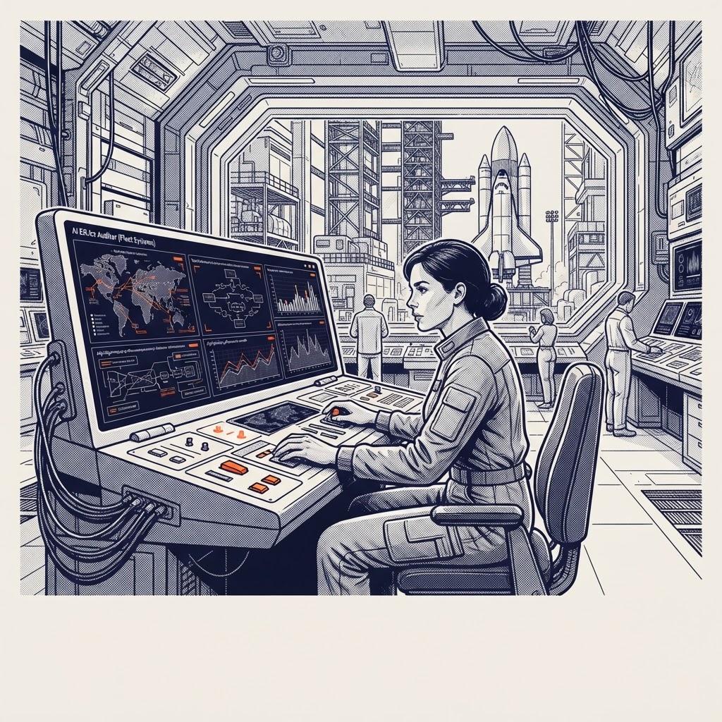 Field plate — AI Ethics Auditor (Fleet Systems), Fleet Certification Office, Earth