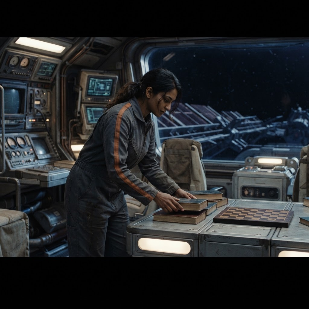 Field plate — Chief Cohort 7 Recreation and Morale Officer, Callisto Deep Habitat