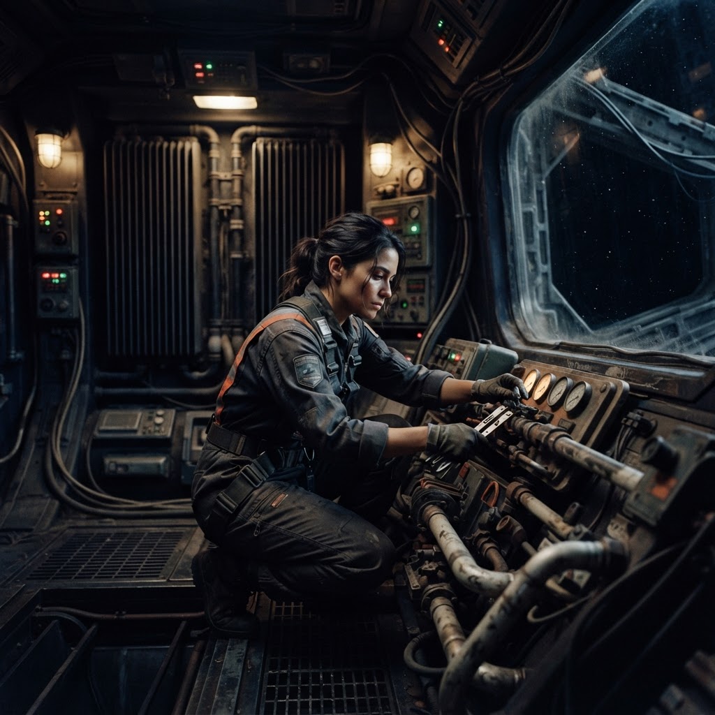 Field plate — Junior Atmosphere Regulation Technician, Psyche Metals Platform