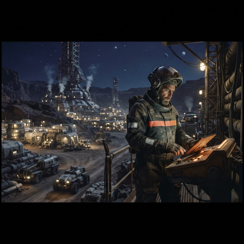 Field plate — Senior Night Cycle Environment Operations Director, Proxima Centauri b Advance Mission