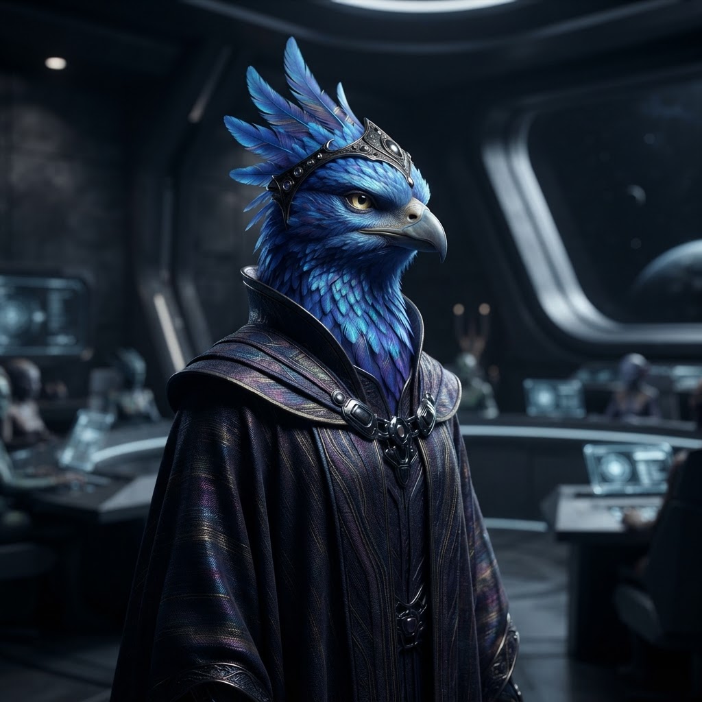 Official Council portrait of Kora T'ina, Delegate-at-Large for Outer Rim Territories