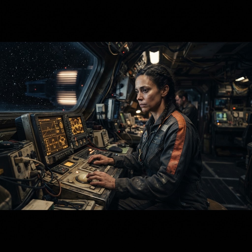 Field plate — Chief Dust Season Bridge Operations Officer, Callisto Deep Habitat