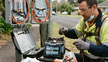 Fiber Optic Backbone Splicing