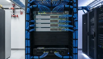 Office Network Cabling Deployment