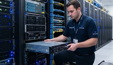 Data Center Server Rack Build-Out
