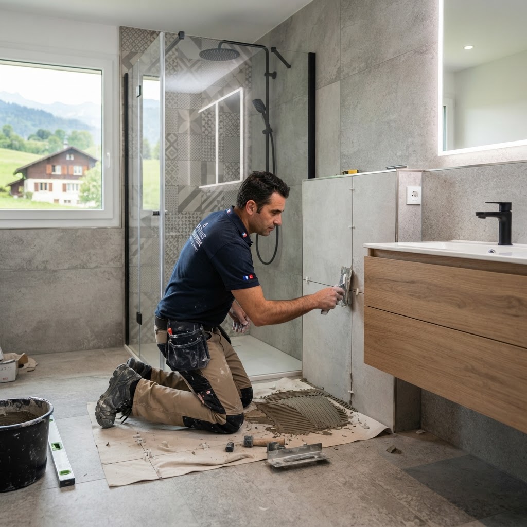 Douche italienne autour de Pontarlier