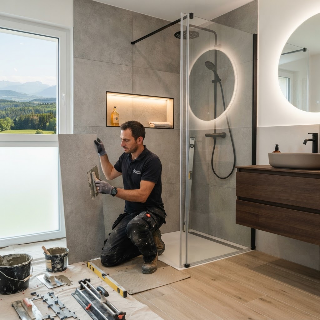 refaire salle de bain Pontarlier budget