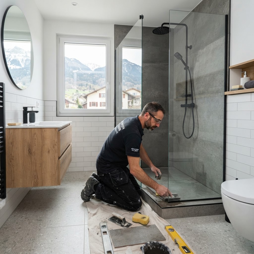 carrelage de salle de bain