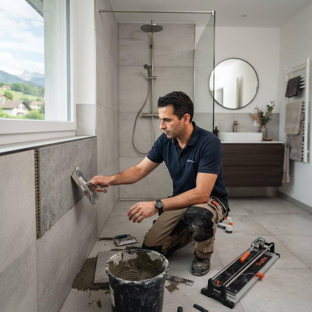 Rénovation salle de bain autour de Pontarlier