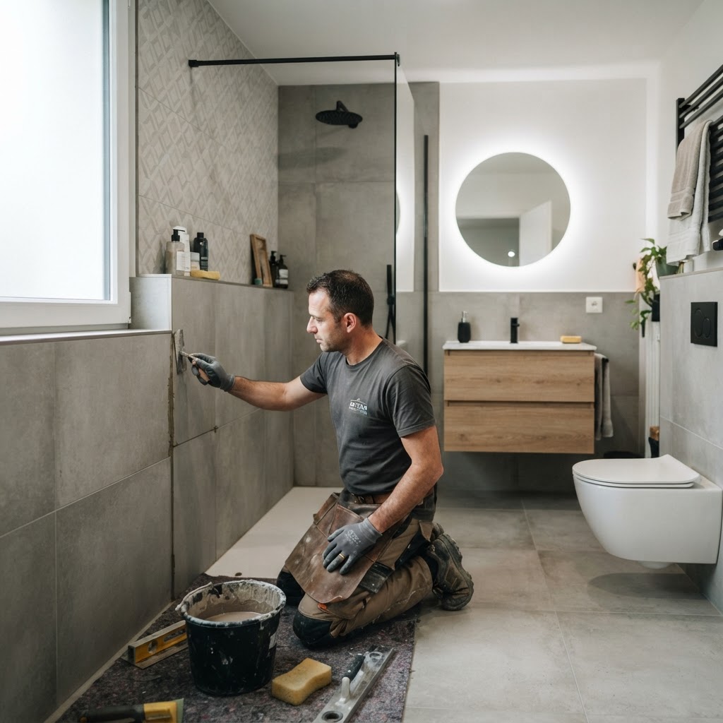 Rénovation salle de bain Montbéliard