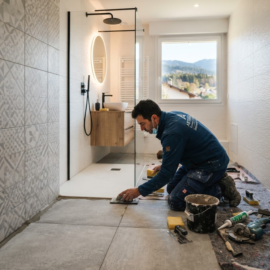 Rénovation salle de bain devis Morteau