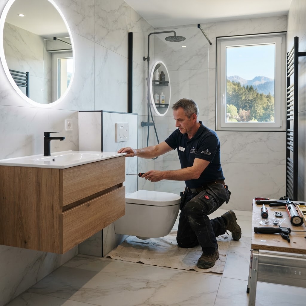 devis carrelage salle de bain Pontarlier