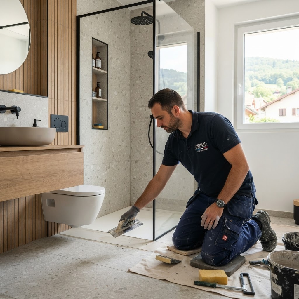 Douche italienne entreprise Besançon