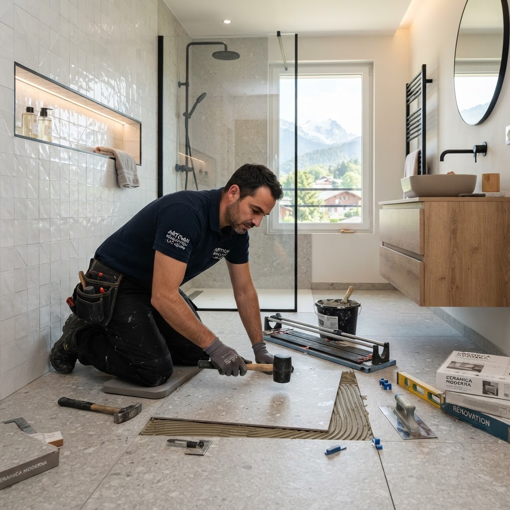 carrelage salle de bain