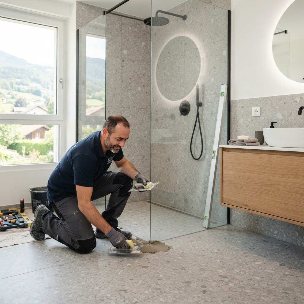 Rénovation salle de bain autour de Besançon
