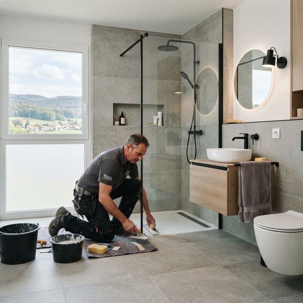 Rénovation salle de bain prix Montbéliard